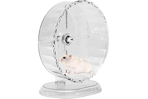 Large Hamster Wheel,Wheel for Hamster | Quiet Running Exercise Spinner for Gerbil Pet Hermit Syrian Hedgehog Glider Sugar