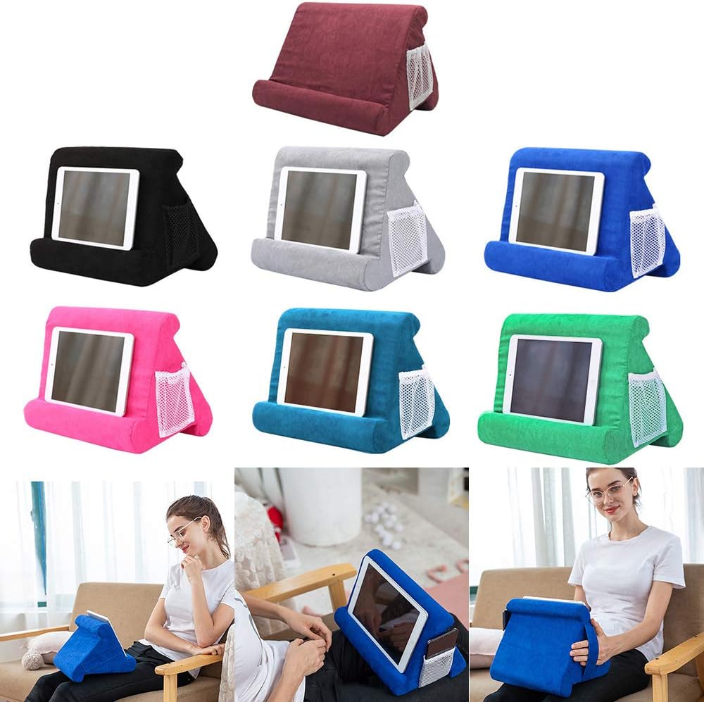 mixengin Tablet Pillow Holder Stand,MultiAngle Soft Pillow Tablet