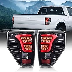 CROSSDESIGN LED Tail Lights Brake Light w/Wiring