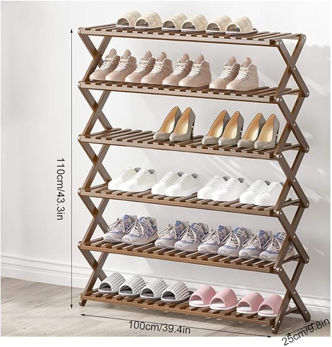 DYYD Natural Bamboo Multi Layer Home Assembled