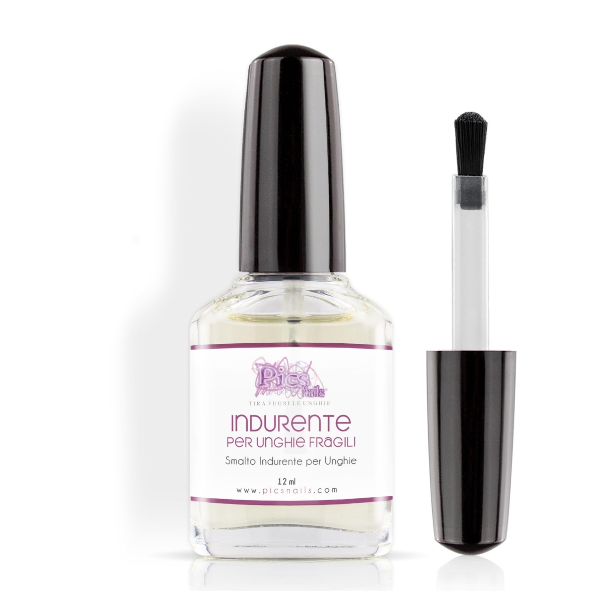 Pics Nails Tira Fuori Le Unghie Nail Hardener Gel, 12 ml - Ideal for Brittle and Weak Nails