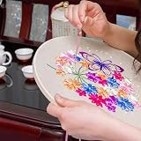 TOKERD 2 Pcs 12 Inch Embroidery Hoops Large Bamboo Cross Stitch Rings 30cm view 3