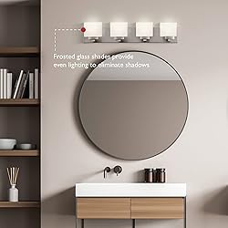 Design House 578013 Dove Creek Vanity Dimmable with