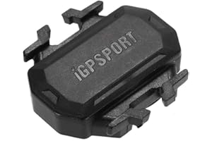 iGPSPORT SPD61 Speed Sensor ANT+ and Bluetooth Wireless for Cycling Computer Sport Watch, Black, One Size