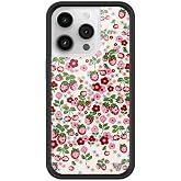Wildflower Cases - iPhone 14 Pro Compatible - Berry World | Impact-Certified 6.5 ft Drop Protection Case, Raised Protective Bumper, Cute Aesthetic Design, Women-Owned Small Business