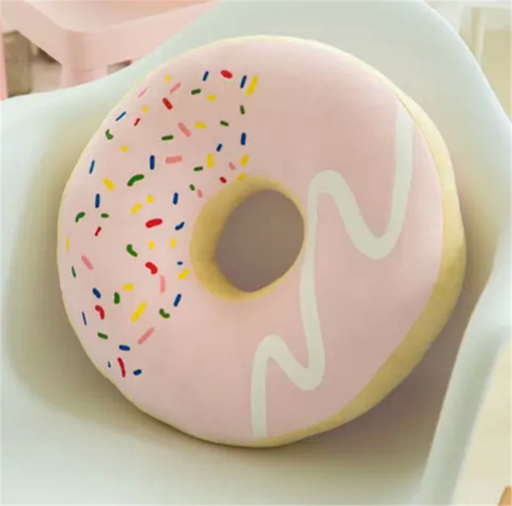 Hollwald Doughnut Donut Plush Play Doll Filling Toy Stuffed Throw