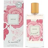 Les Essentiels Rose - Women Perfume - Floral Fragrance - Women's Fragrances with Lemon, Rose, Peony, Raspberry, and Ambered Wood - 2.7 oz