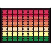 XWNGDAFEVF LED Equalizer Sound Activated Flashing Black T-Shirt