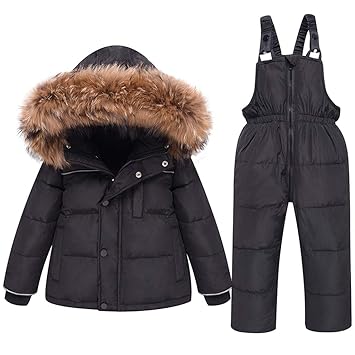 baby black puffer jacket