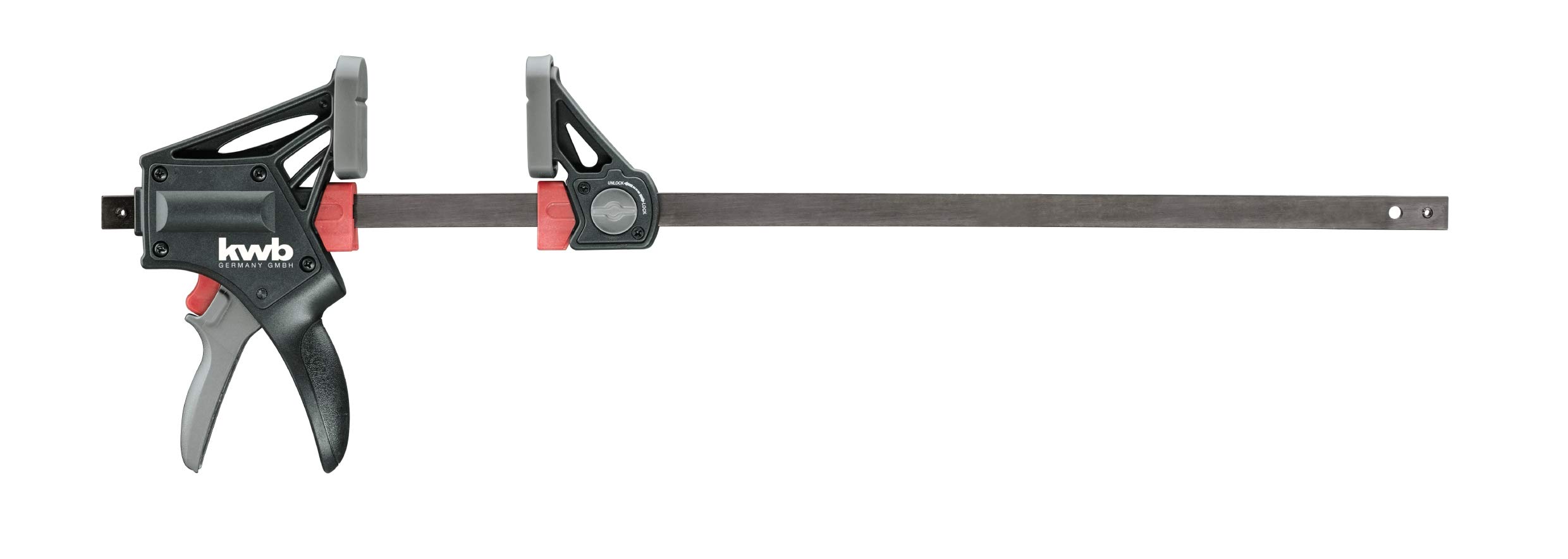 kwb 928930 Single-Lever Ferrule Clamping and Spreading Force, Span 300 mm, Tension Depth 85 mm, for Holding, Clamps, Gluing u. Spreading — image 1