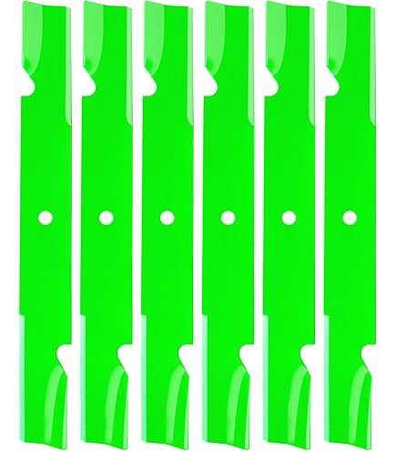 thumbnail interactive-video image 1 of Hdautoworld 6-Pack Mower Blades – Replaces Oregon 91-626, Scag 48111, Ferris 5020842 & More 1 of 2