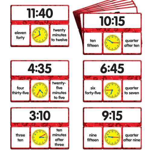 EAI Education Snap Math - Time Puzzle: Grades 1-2