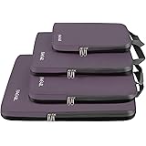 Bagail 4 Set/6 Set Compression Packing Cubes Travel Expandable Packing Organizers