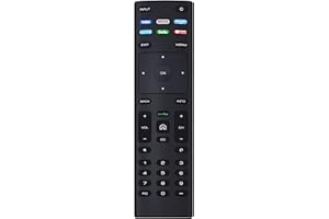 VINABTY XRT136 Replace Remote Control fit for VIZIO Smart TV D50x-G9 D65x-G4 D55x-G1 D40f-G9 D43f-F1 D70-F3 V505-G9 D32h-F1 D24h-G9 E70-F3 D43-F1 V705-G3 P75-F1 D55x-G1 V405-G9 E75-F2 D32f-F1 D24f-F1