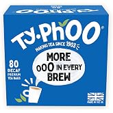 Typhoo Decaf (More In Every Brew) 80 Premium Teabags Pack 1