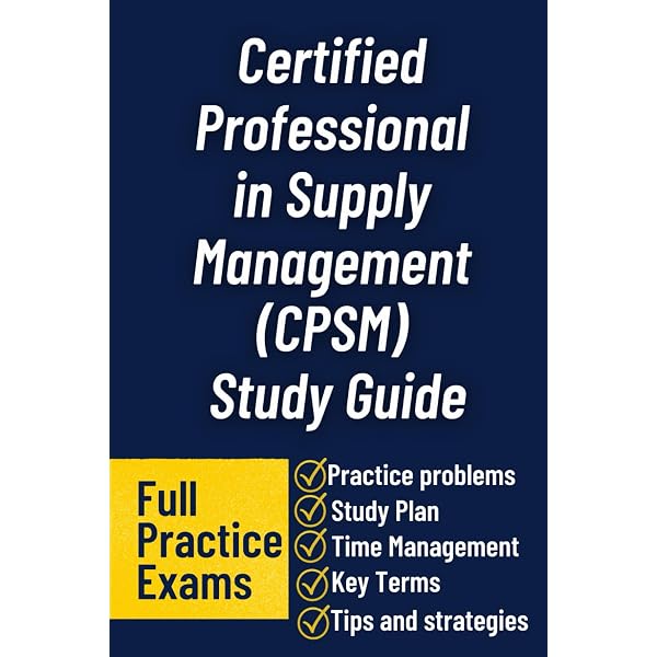 Amazon.com: Certified Professional in Supply Management (CPSM
