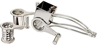 La Bonne Graine N3010 Multireibe mit 4 Einsätzen, Edelstahl