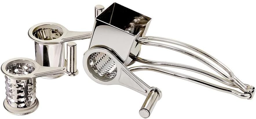 La Bonne Graine N3010 Multireibe mit 4 Einsätzen, Edelstahl