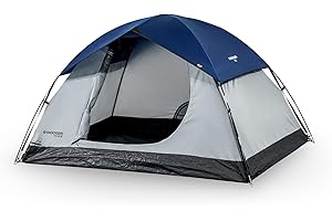 IDOOGEN Tents for Camping 2/4/6 Person Camping Dome Tent, Easy to Set Up, Lightweight Camping Tent, Portable Camping Tent for Outdoor and Backpacking Sundome Tent