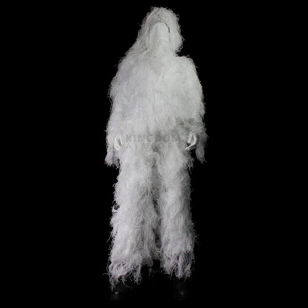 Kingdom Airsoft® WINTER CAMO GHILLIE SUIT Arctic Snow Airsoft Sniper