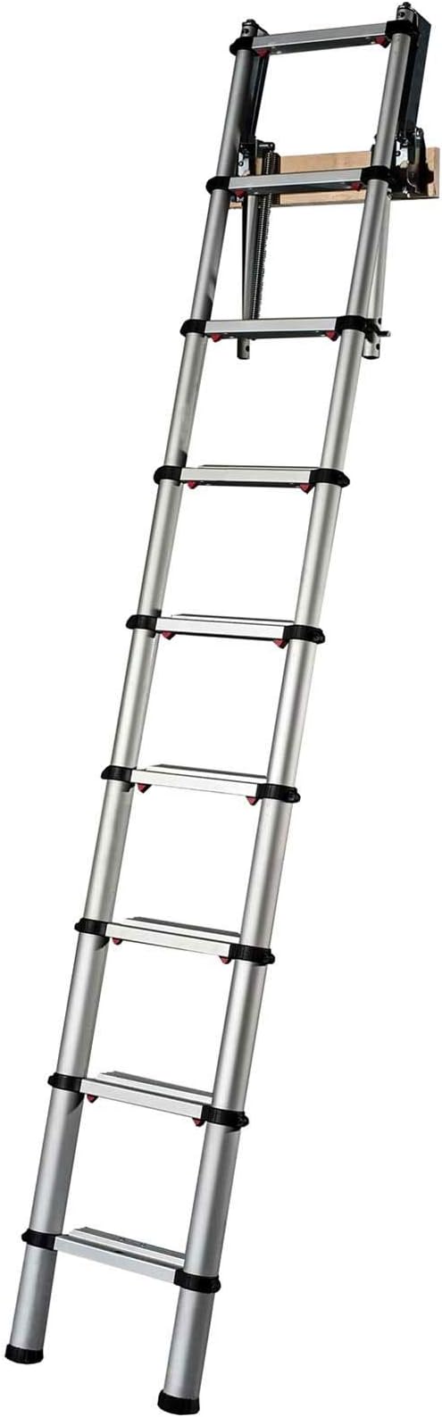 Youngman 301000 Telescopic Loft Ladder Aluminium 2.6m 8.5ft Max Load 150kg