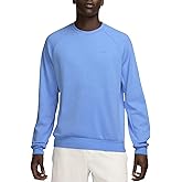 Nike Men's Dri-FIT Primary Fleece UV Crewneck Sweatshirt, University Blue