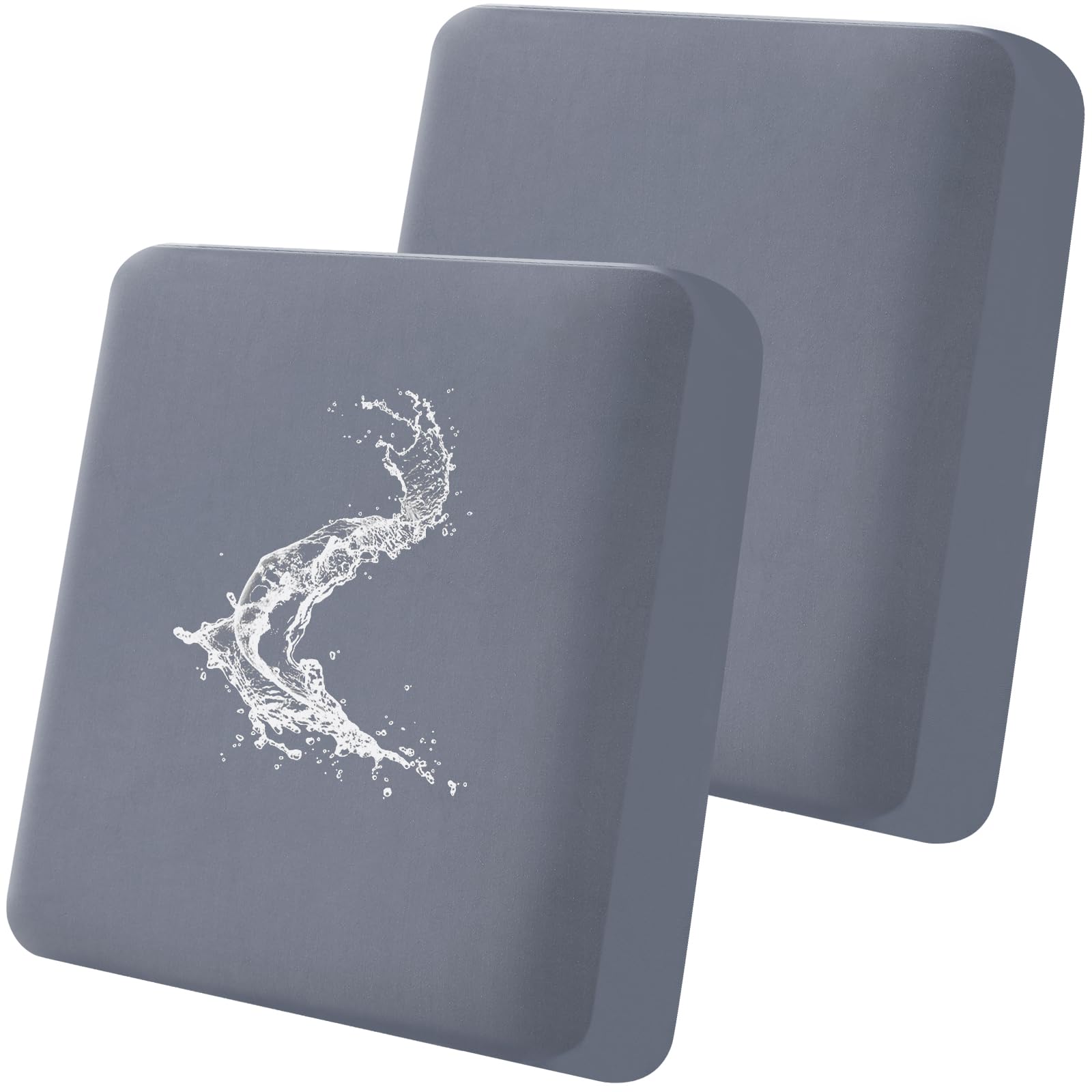 Photo 1 of Smiry Waterproof Couch Cushion Covers, Stretch Washable Sofa Cushion Cover, Soft Sofa Slipcover Elastic Non-Slip Furniture Protector for Pets, Kid (2 Pack, Grey)