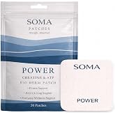 Soma Power Creatine Patches, Vegan and Latex-Free Adhesive, Daily Wear | Botanical Blend for Gradual Daytime Release, 30 Creatine and B-Vitamin Patches, Simple Peel and Wear Daily Ritual