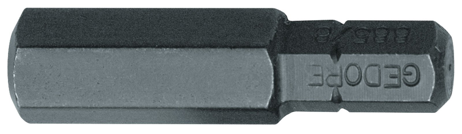 GEDORE Screwdriver Bit 5/16 Inch Inner Hexagonal 4 mm, 1 Piece, 885 4