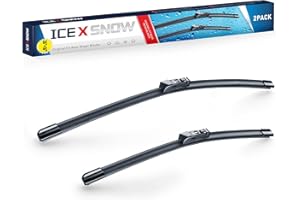 ICEXSNOW 26" +16" Windshield Wiper Blades Replacement for Subaru CrossTrek 21-18 Impreza 2021-2017 WRX STI 2017 2018 Lexus NX 2020-2015 C-HR 22-18 OEM Factory Quality (Top Lock)-Set of 2