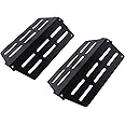 X Home Heavier 65505 Heat Deflectors Replacement for Weber Genesis 300 Series, Genesis E/S-310, E/S-330 (Front-Mounted Control) Grill Parts, Porcelain-enameled, 2-Pack