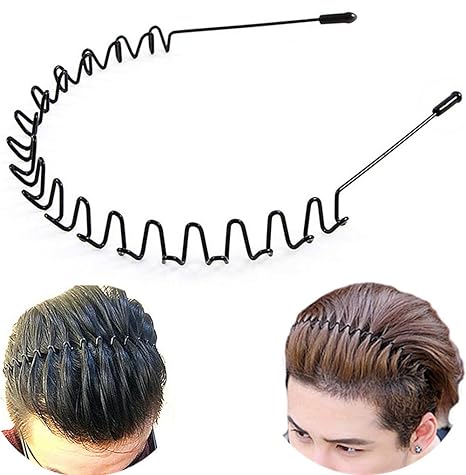 Xingzhe Metal Hair Bands For Men Women S Headbands Unisex Black