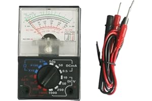 Analog Multimeter Electric Current OHM Decibels Voltmeter Ammeter for Physics Classrooms Experiments Physics Experiments