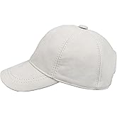 HATSQUARE Suede Leather Unisex Baseball Cap