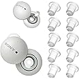 (5 Pair) Seltureone Compatible for Sony LinkBuds WF-L900 Ear Tips, Reducing Noise Enhance Sound Quality Accessories, White