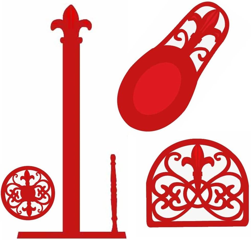 Best Fleur De Lis Kitchen Paper Towel Holder