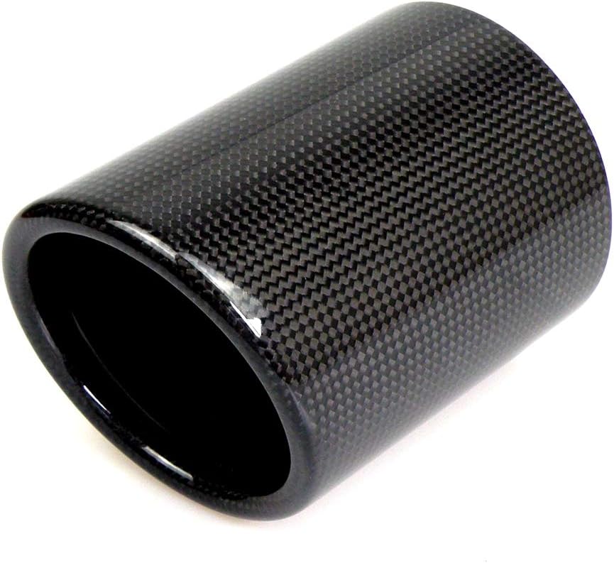 Kipalm Car Universal Exhaust Pipe Carbon Fiber Cover