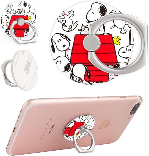 Amazon ディズニー コレクション ポップフォンリング 折りたたみ式 グリップスタンドホルダー スヌーピー壁紙 携帯電話ケース タブレット 滑り止め 保護 スタンド 通販