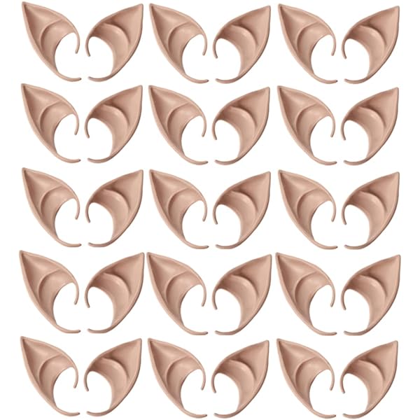 DIFLAX 3 Pares De Orejas De Elfo Para Niños Y Adultos – Accesorios De Cosplay De Hada, Perfectas Para Halloween, Carnaval Y Fiestas Temáticas
