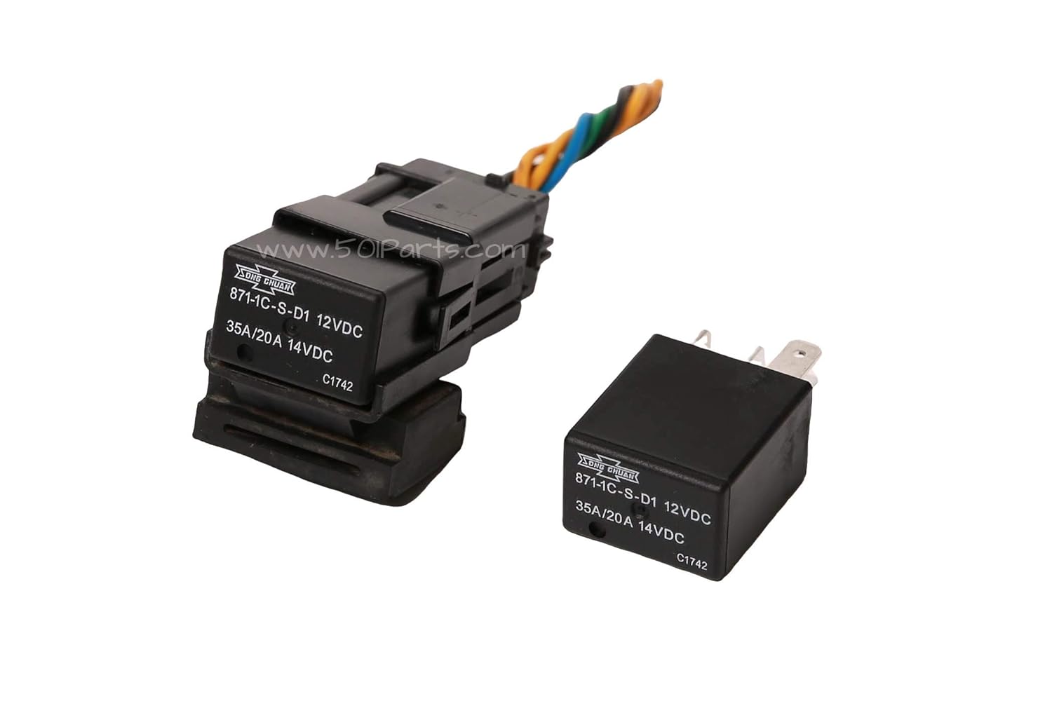 Direct Replacement Relay for Yamaha Part # 5DM-81950-00-00 - Sealed OEM Quality: Industrial & Scientific