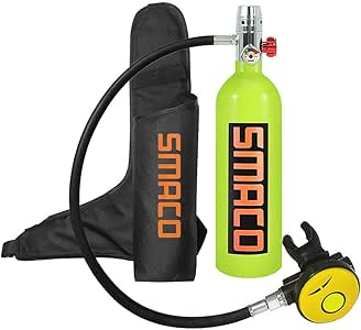 WEIFAN Buceo Tanque De OxíGeno Tanque De Aire Mini Buceo Adaptador De
