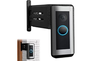 Adjustable Doorbell Extender for Ring doorbell Pro 2, Suitable for Walls of 3.5-5.9 in, Extends Out from The Wall for Better 