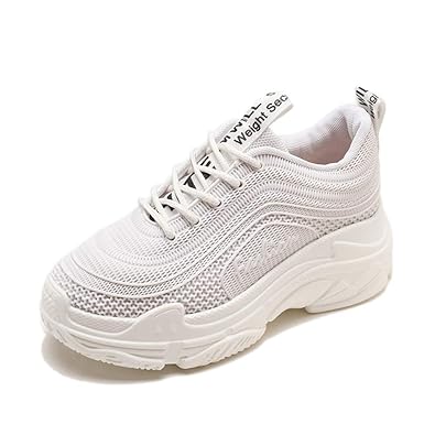  Womens Fashion Platform Sport Sneakers Low Top