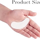Sunallwell 50 Pairs Under Eye Gel Pads Lash Extension Isolation Lint Free view 8