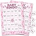 It's a Girl Baby Shower Bingo Game - 24 Guests primary