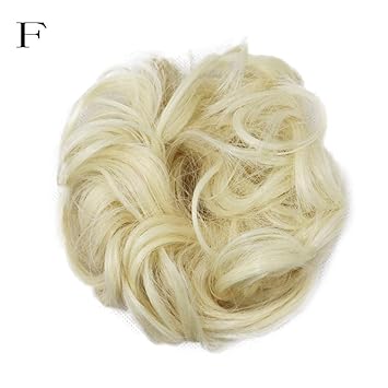 Wigs For Women Curly Messy Bun Hair Twirl Piece Scrunchie Wigs