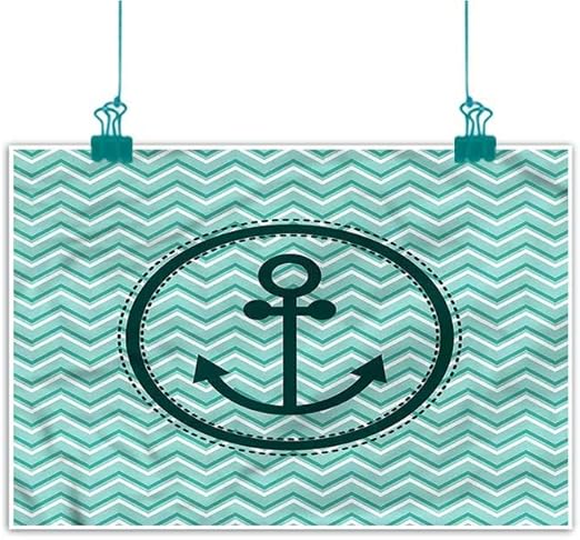 Amazon Com Unpremoon Anchor Bedroom Wall Decor W 36 X L 32 Zig
