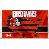 Cleveland Browns Nation USA American Country 3x5 Flag