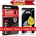 LG Stylo 2/Stylus 2/Stylo 2V/G Stylo 2 Glass Screen Protector, (L82VL L81VL K540 K520)[3 Pack] AnoKe(0.3mm 9H 2.5D) Tempered Glass Screen Protector Shield For VS835 K540 LS775 （Plus) Glass-3Pack