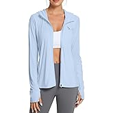 baleaf Women's Sun Protection Jacket Hoodie Clothing Lightweight Long Sleeve Sun Cover Up Shirt
